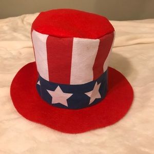 Patriotic Uncle Sam Felt Hat